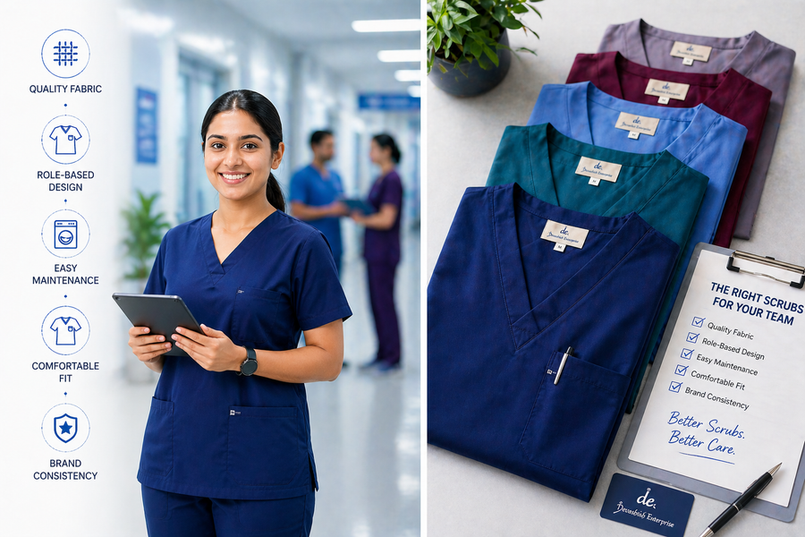 How to Choose the Right Scrubs for Your Hospital Staff