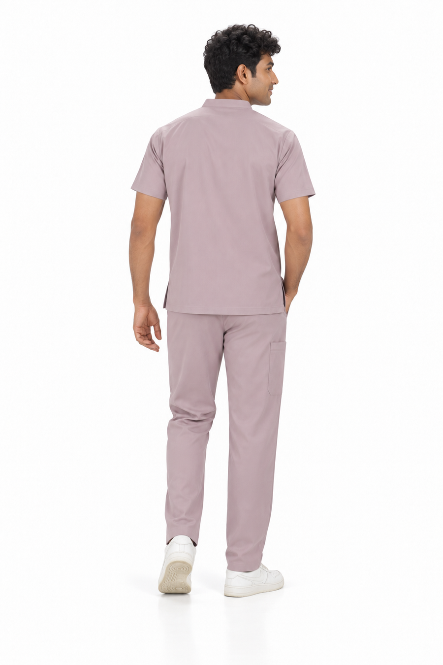 Cura Signature Men’s V-Neck (4-Way Stretch) Scrub