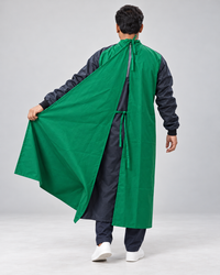Impervious Gown Big Flap - Green