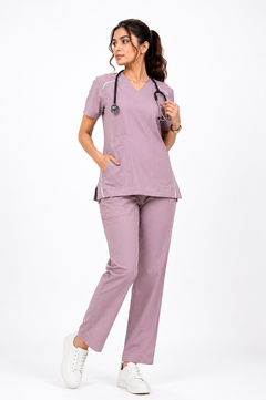 Cura Signature Women’s V-Neck(4-Way Stretch) Scrub