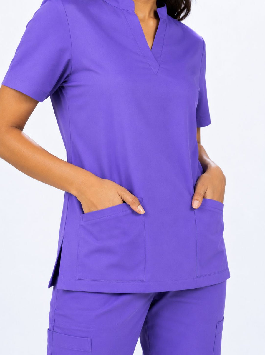 Cura Pro Women’s V-Neck(2-Way Stretch) Scrub