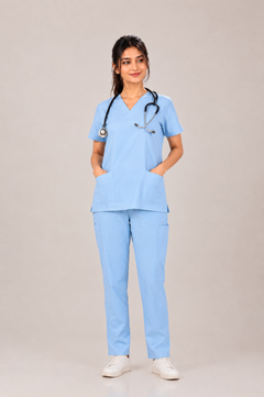 Cura Pro Women’s V-Neck  (2-Way Stretch) Scrub