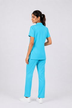 Cura Pro Women’s Mandarin Neck(2-Way Stretch) Scrub