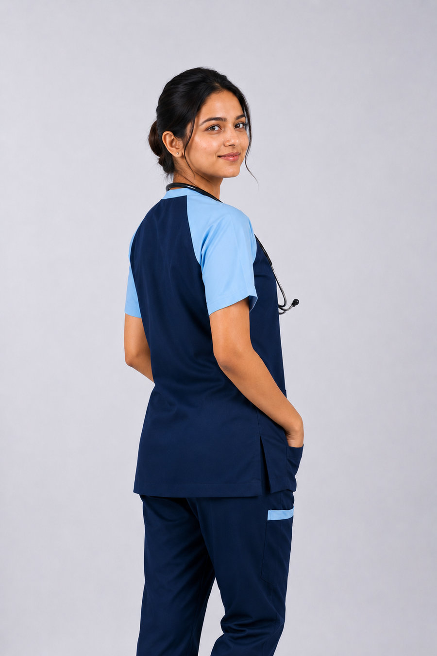 Cura Pro Women’s with Zipper (2-Way Stretch) Scrub