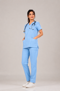 Cura Pro Women’s V-Neck  (2-Way Stretch) Scrub