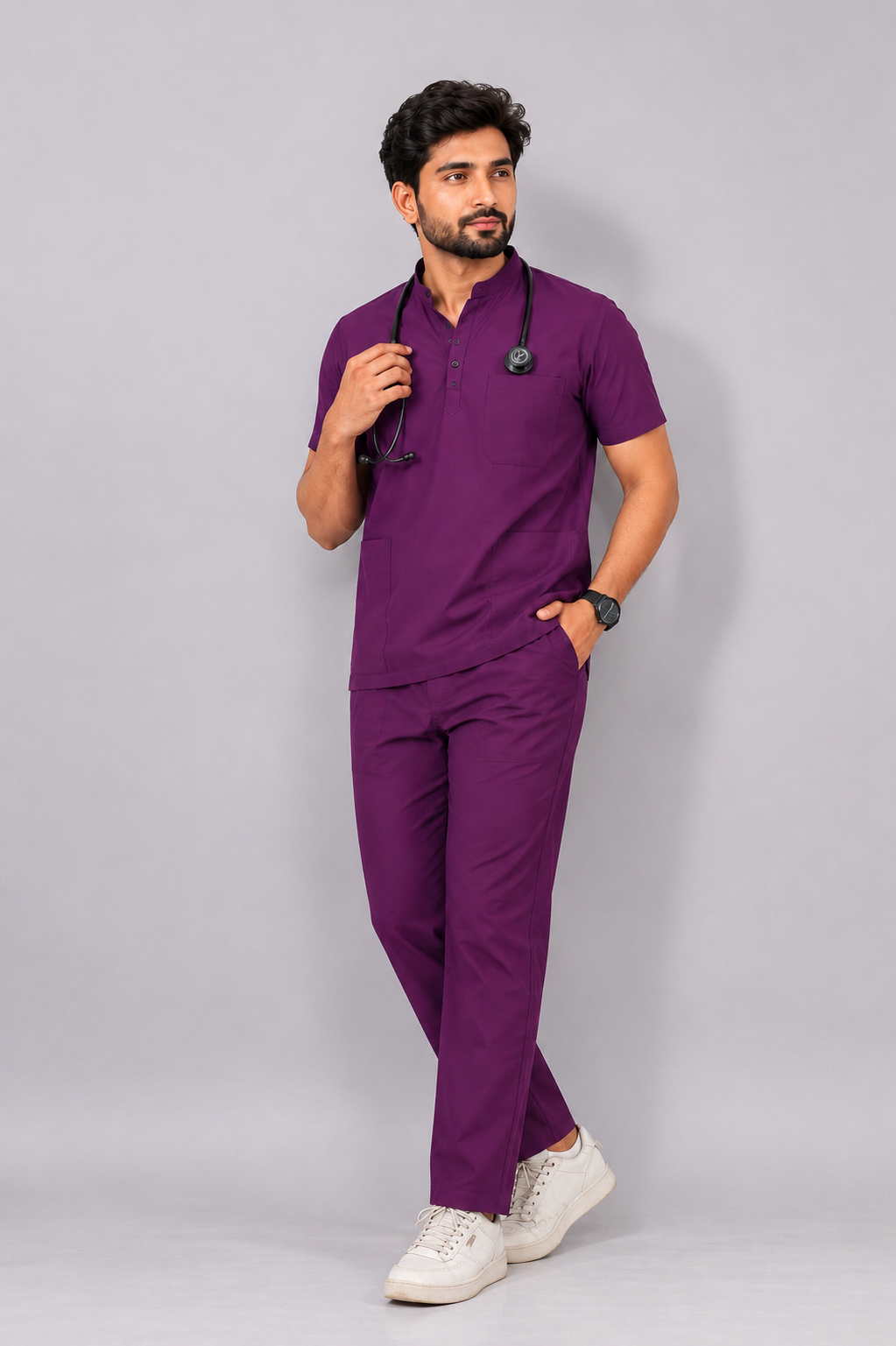 Cura Core Men’s V-Neck Scrub