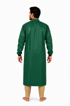 Surgeon Gown with impervious Material Green Color Surgical Gown with impervious Material Back Tie - Free Size Gown