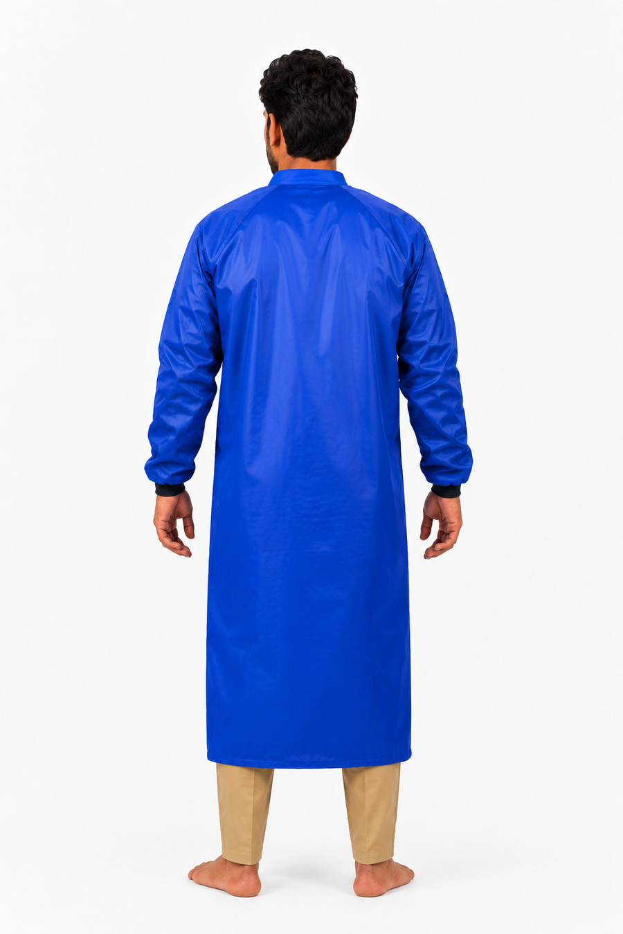 Surgeon Gown with impervious Material Blue  Color Surgical Gown with impervious Material Back Tie - Free Size Gown