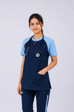 Cura Pro Women’s with Zipper (2-Way Stretch) Scrub