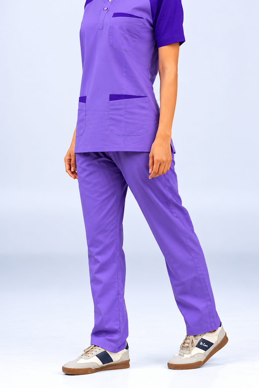 Cura Pro Women’s Mandarin Neck(2-Way Stretch) Scrub