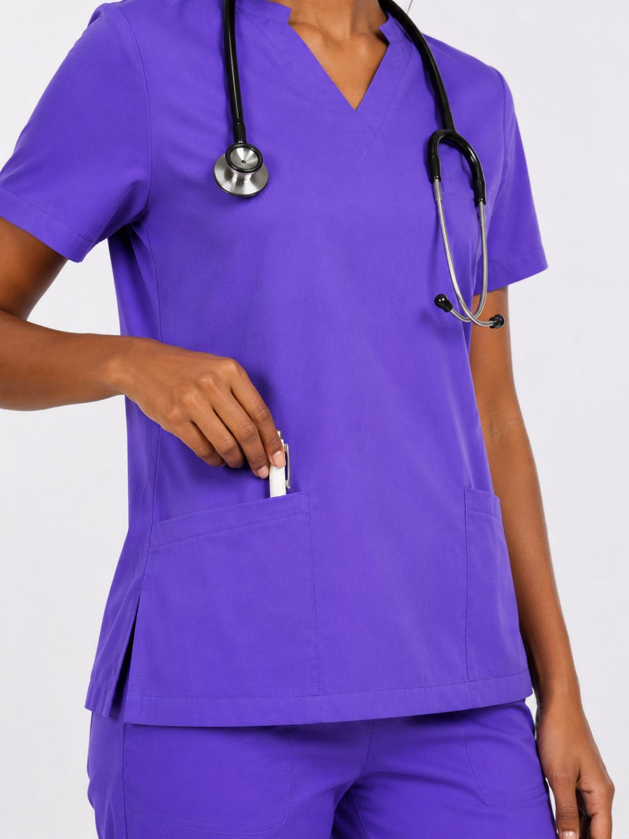 Cura Pro Women’s V-Neck(2-Way Stretch) Scrub