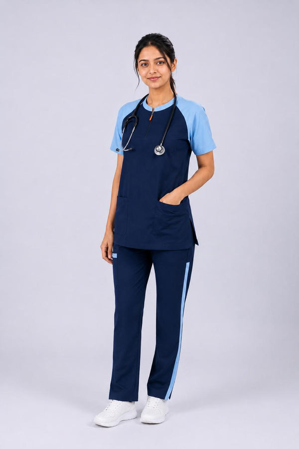 Cura Pro Women’s with Zipper (2-Way Stretch) Scrub