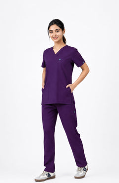 Cura Core Women’s V-Neck Scrub