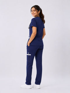 Cura Pro Women’s V-Neck(2-Way Stretch) Scrub