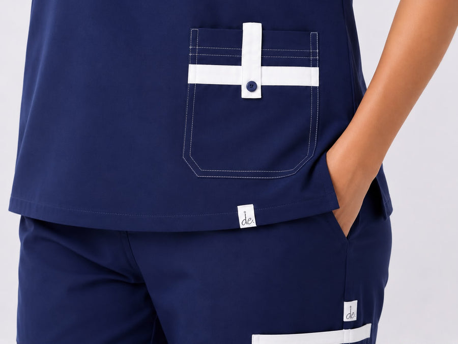 Cura Pro Women’s V-Neck(2-Way Stretch) Scrub